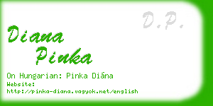 diana pinka business card